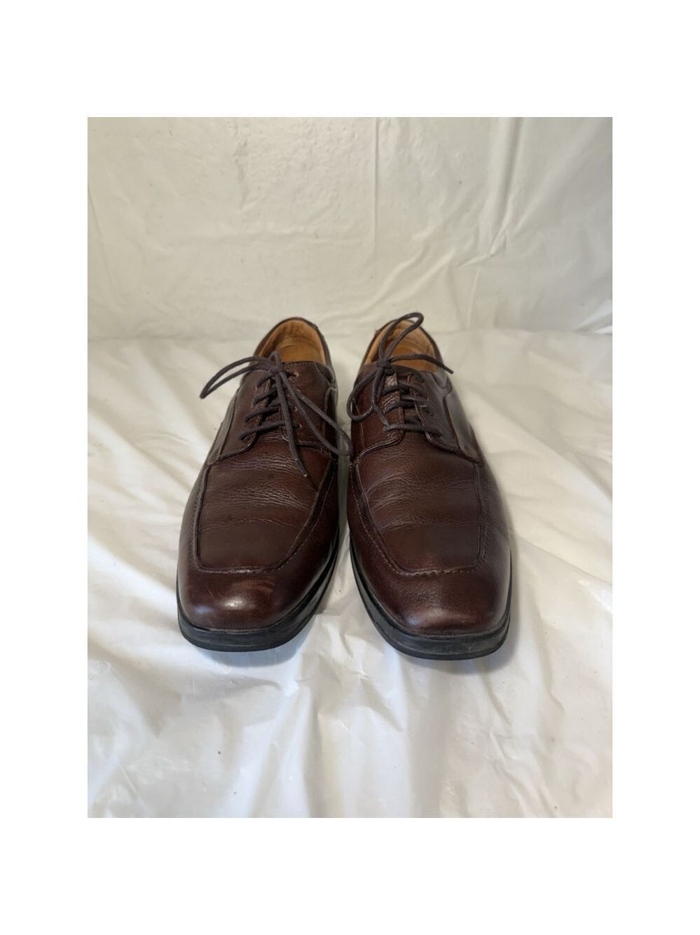 Belvedere Times luxury Leather Oxfords Men's Size 9D Brown